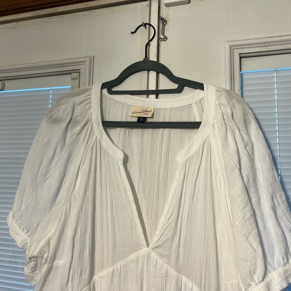 White Women's Dress